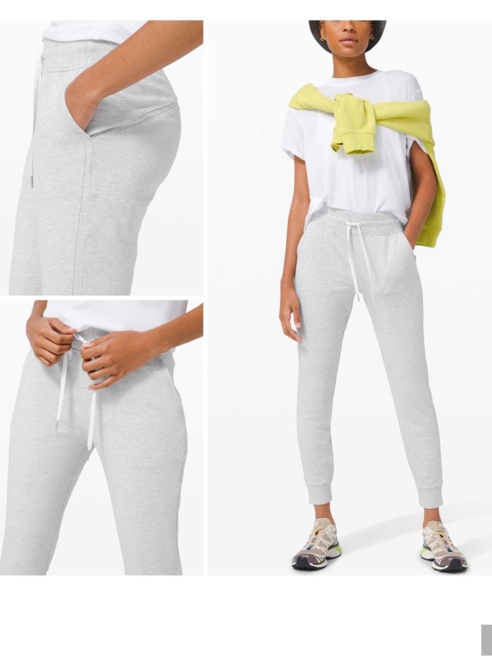 Lululemon Warm Down High-Rise Jogger
Heathered Core Ultra Light Grey - Size 2 - Picture 3 of 8